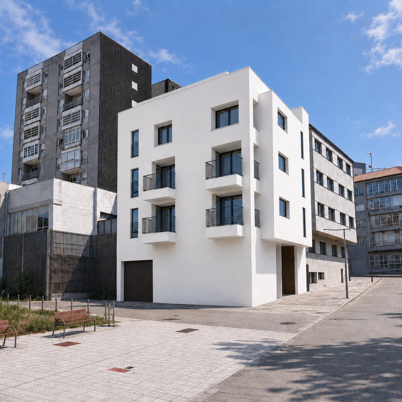 Edificio de viviendas Passivhaus de ökohaus en Galicia